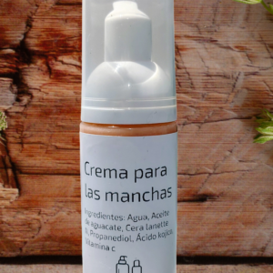 Crema antimanchas